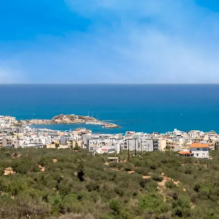 Crete In Koutouloufari - 6 Guests - Pool Херсониссос